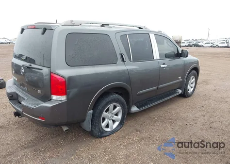 2008 Nissan Armada Se from USA, damaged, VIN 5N1BA08D68N629088